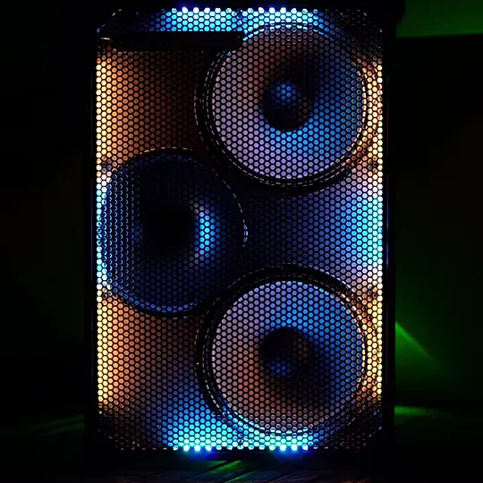 Soundboks med SOUNDGLOW LED-kit